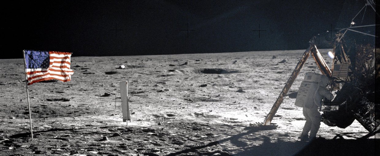 Neil Armstrong on the lunar surface.  Credit: NASA